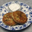 Драники с мясной начинкой