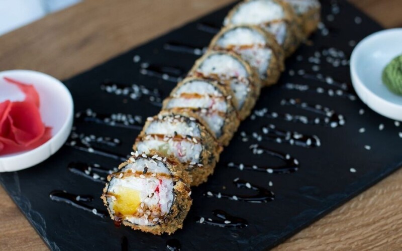 S41 Ролл «Kani atsui»