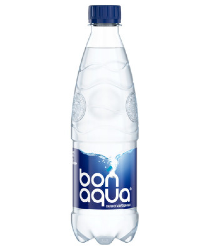 Вода «BonAqua» сильногазированная