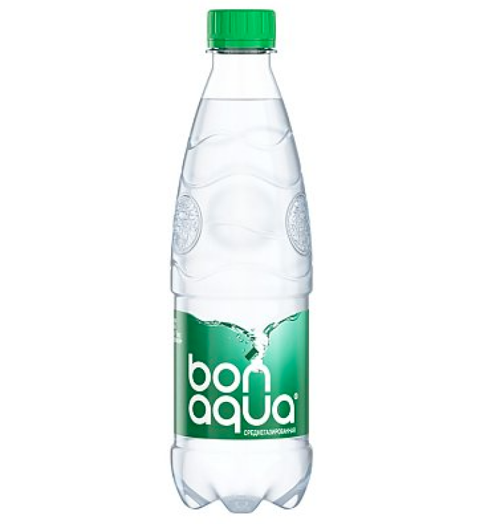 Вода среднегазированная «BonAqua»