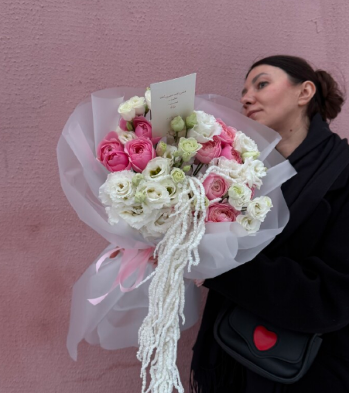 Букет «White & Pink»