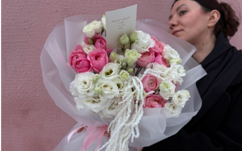 Букет «White & Pink»