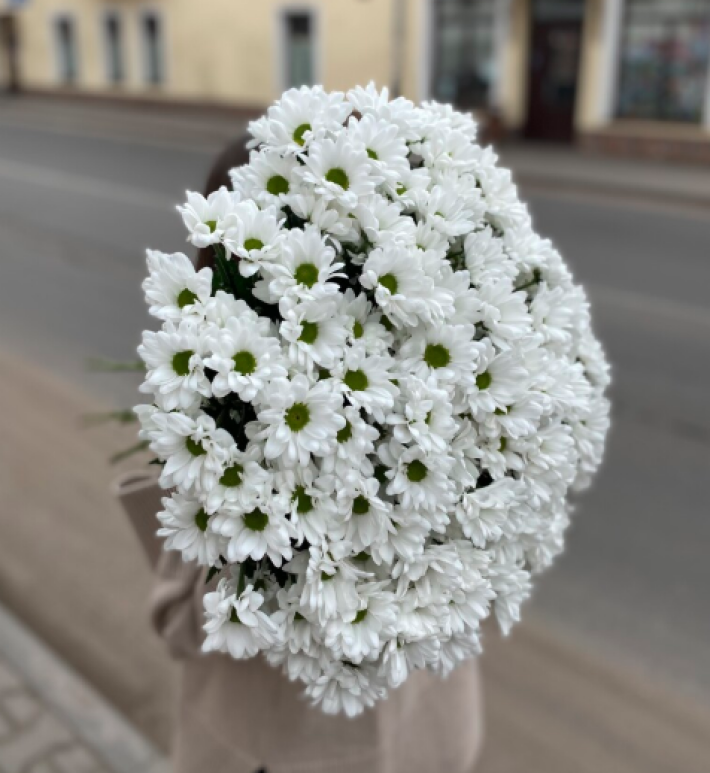 Монобукет «Хризантемы»