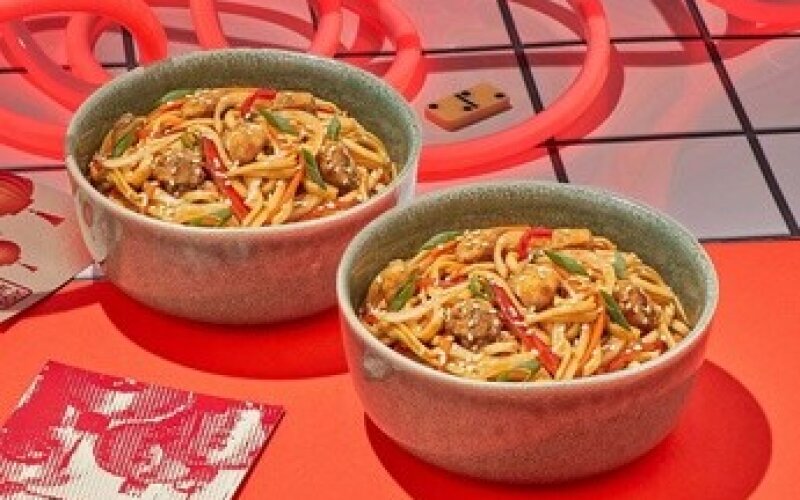 Комбо Лапша с курицей терияки 2 порции