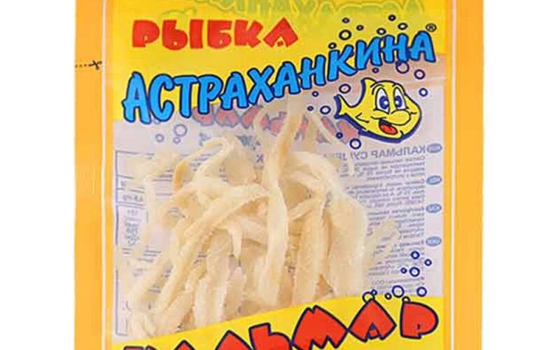 Рыбка Астраханская «Кальмар» сушеный