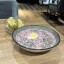 Борщ холодный на кефире с картофельным пюре