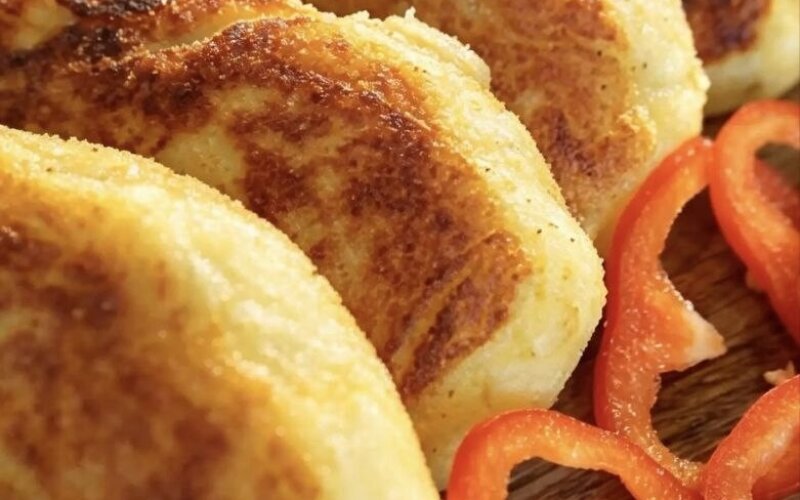 Крокеты с грибами, морковью и луком