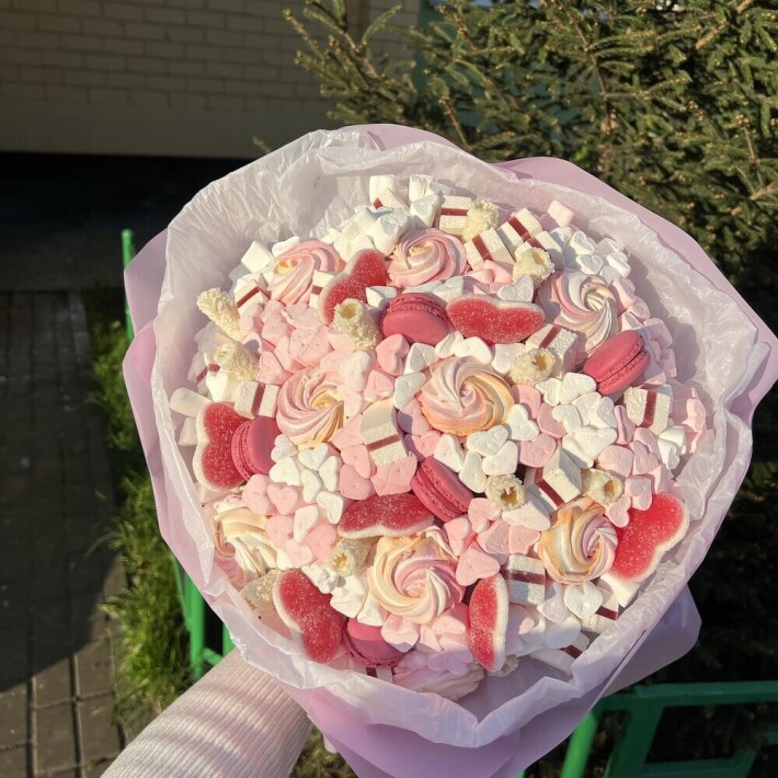 Букет из зефира «Любовь»