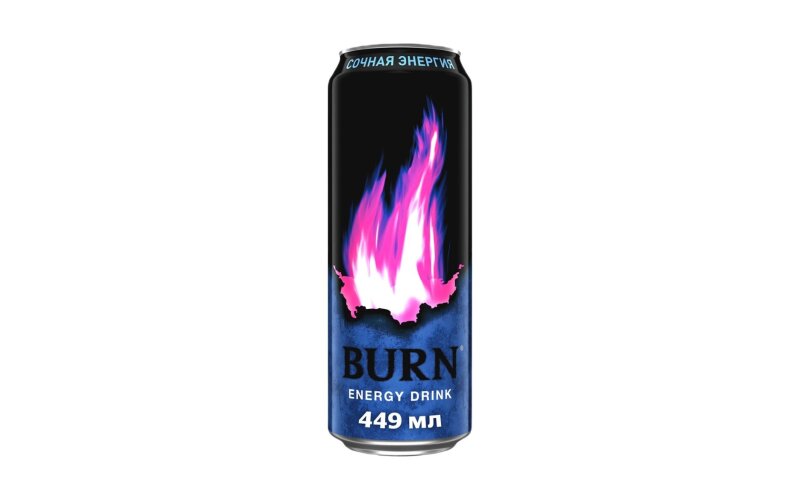 Напиток энергетический Burn Сочная Энергия ,0.449 л
