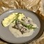 Маринованная говядина в горчичном соусе с картофельным пюре