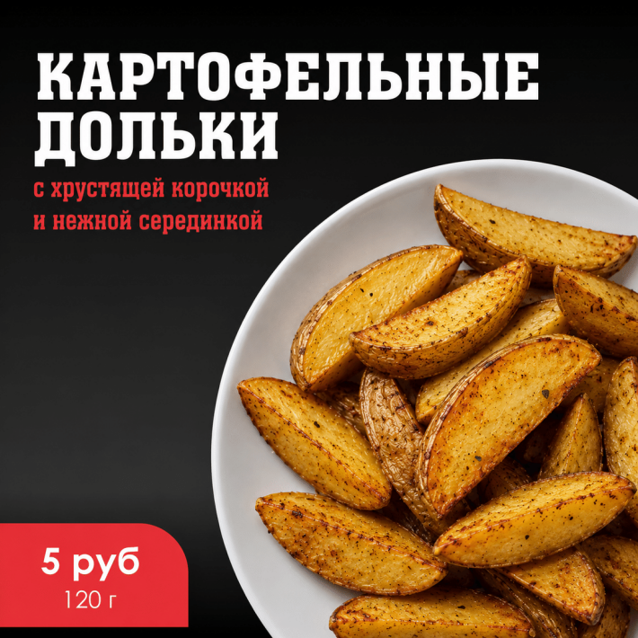 Картофельные дольки