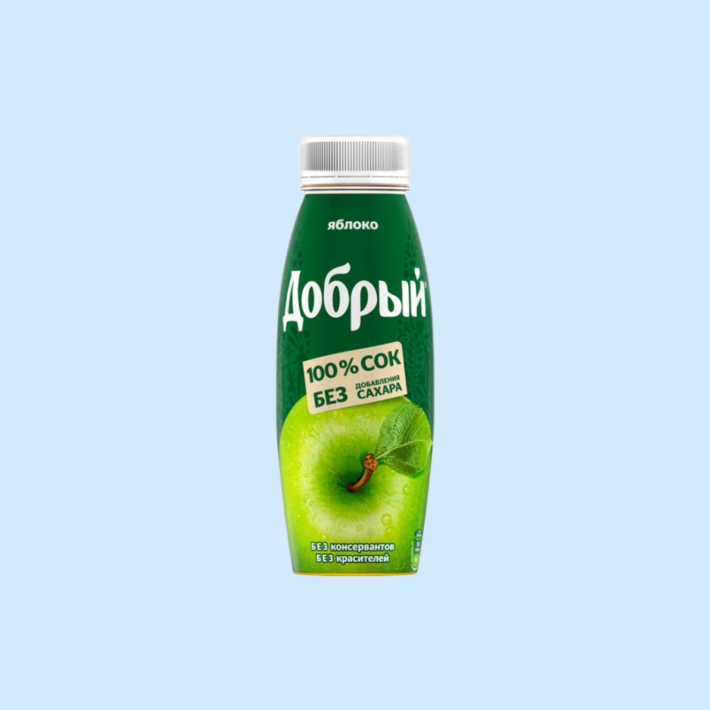 Сок яблочный 0, 3