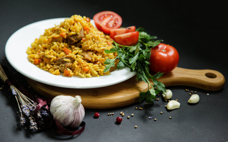 Плов с курицей
