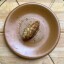 Котлета с грибами, фаршированная сыром Моцарелла