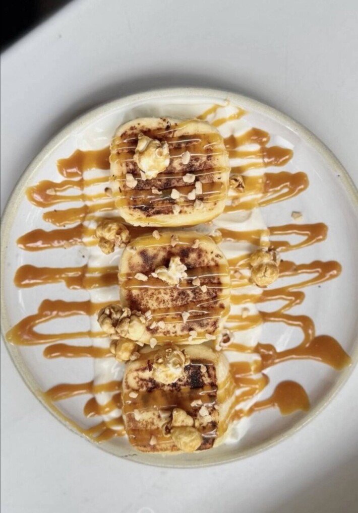 Сырники с солёной карамелью