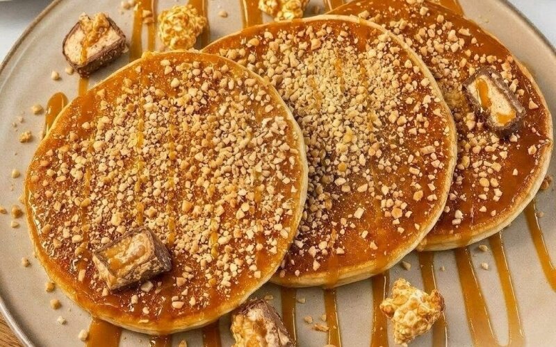 Панкейки «Соленая карамель»