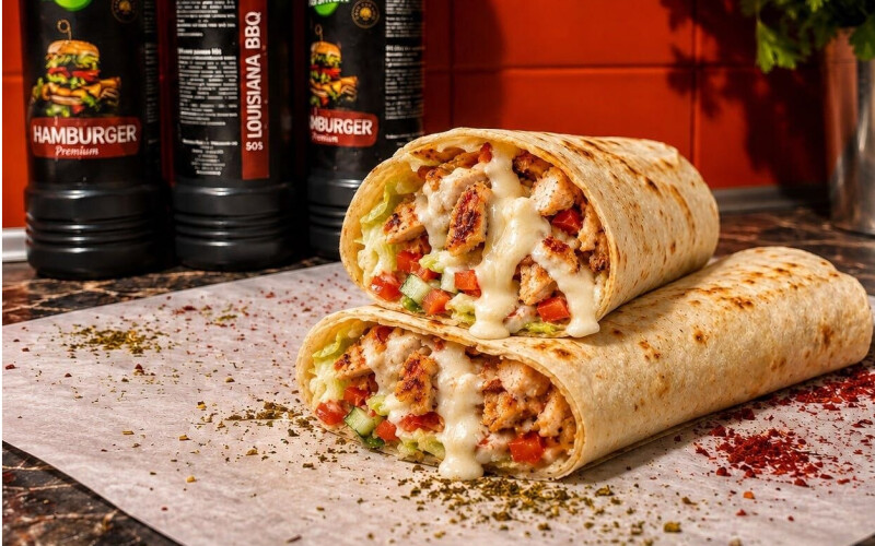 Шаурма с сыром