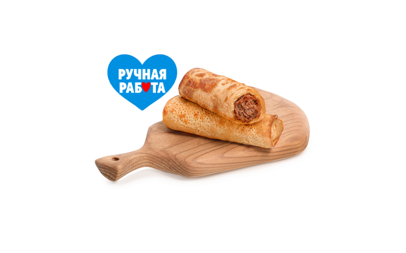 Блинчики с говядиной