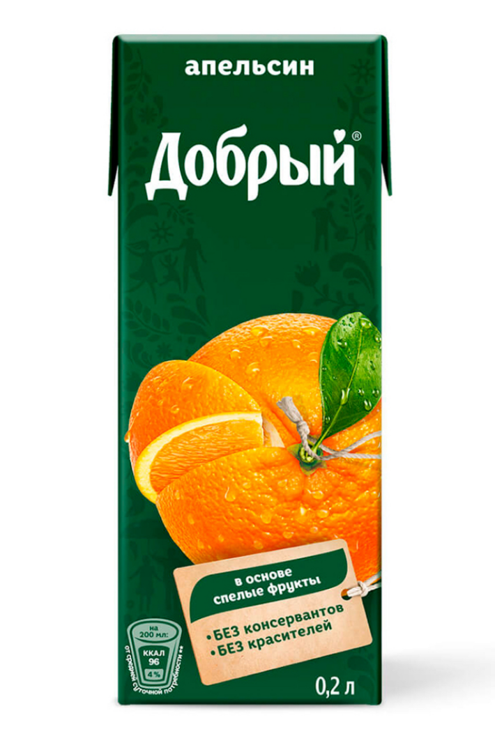 Сок «Добрый» апельсиновый