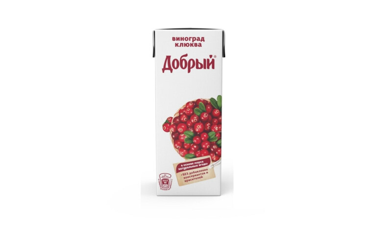 Морс виноград-клюква