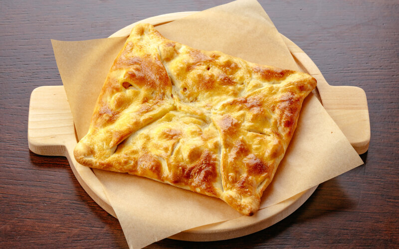 Пеновани с грибами и сыром