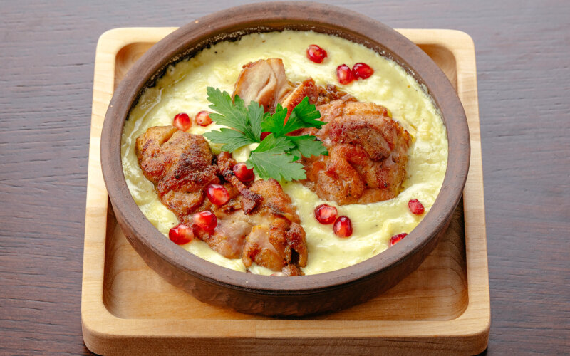 Цыпленок «По-чкмерульски»