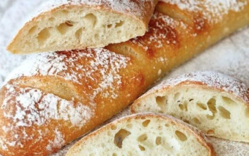 Багет из печи
