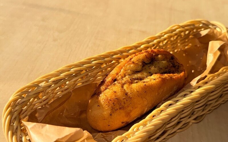 Чесночная булочка