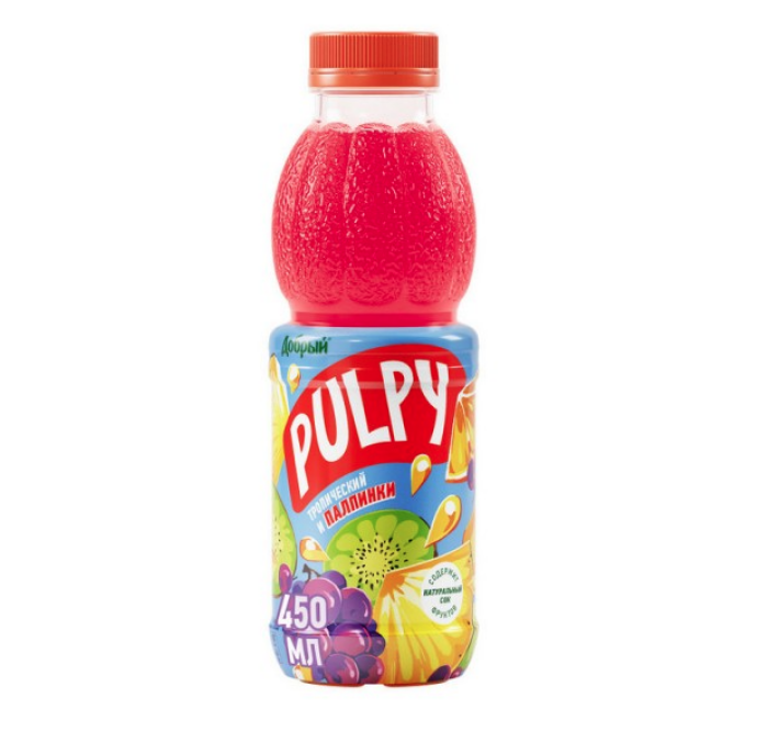 Напиток Pulpy тропический