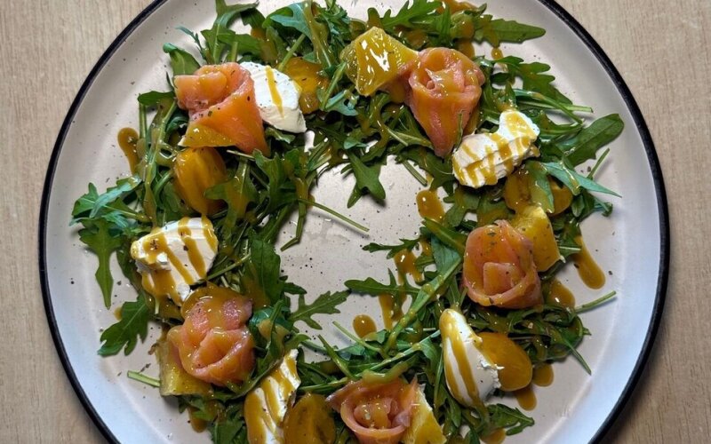 С форелью и крем-чиз