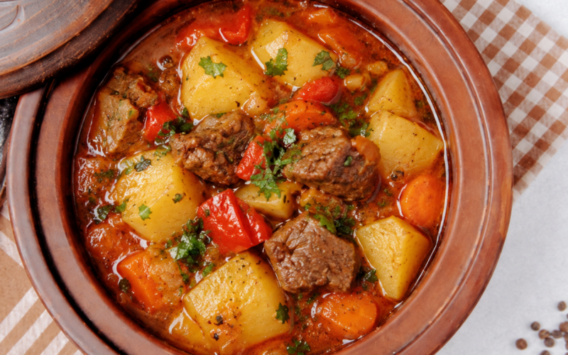 Рагу из картофеля с мясом