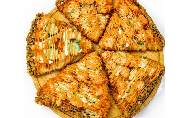 Суши-пицца «Креветка» («Моника»)
