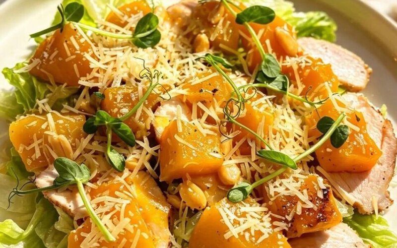 Салат с арахисом