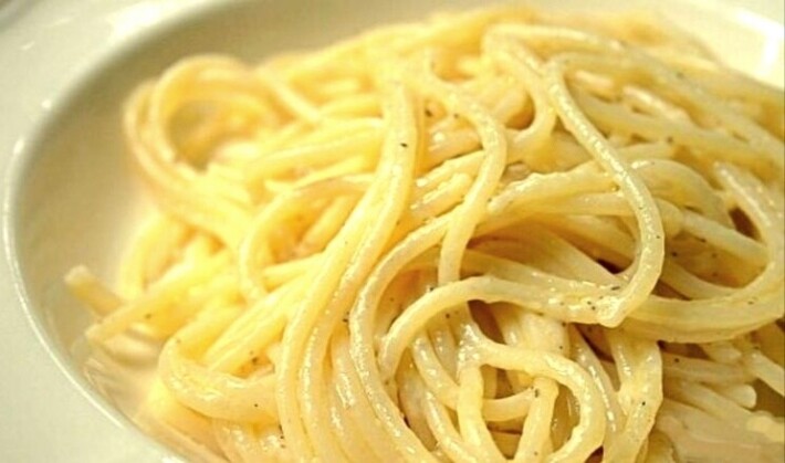 Спагетти отварные с маслом