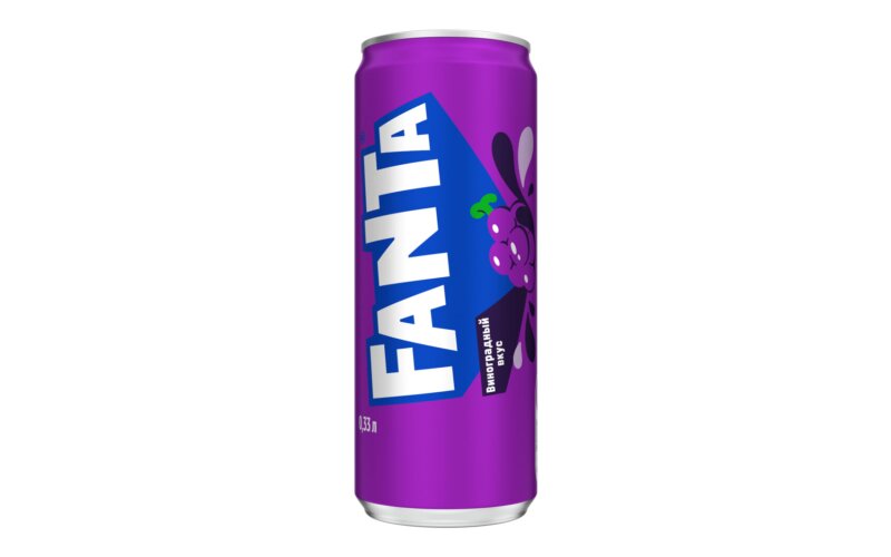 Ж/б Напиток газированный «Fanta Виноград»