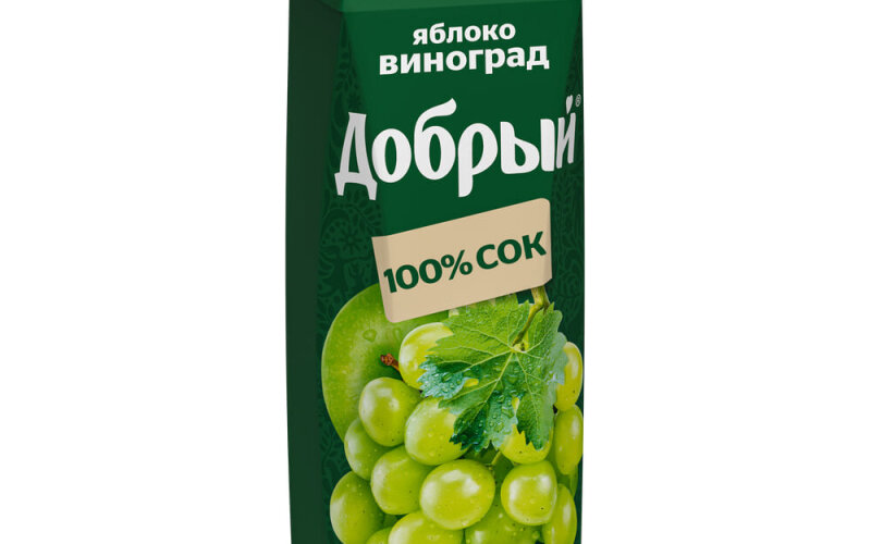 Сок «Добрый» Яблоко-виноград