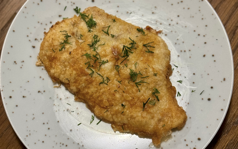 Отбивная из куриного филе