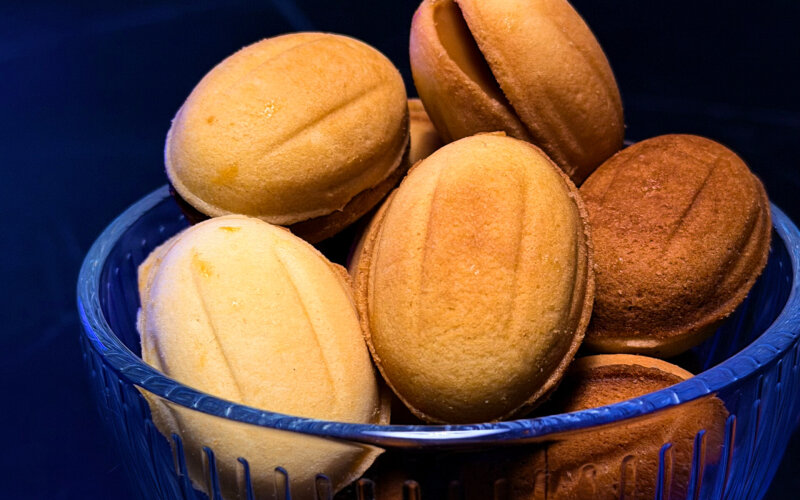 Орешки со сгущёнкой