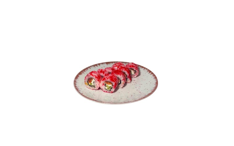 Калифорния с лососем и огурцом