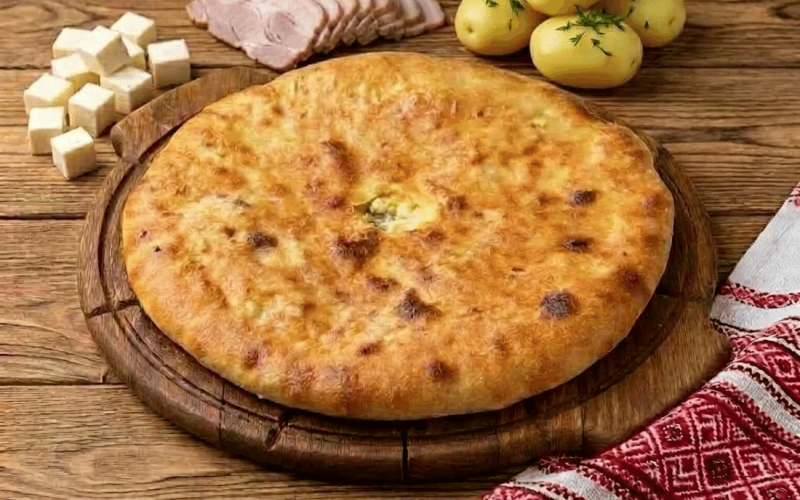 Картофель, грудинка и сыр