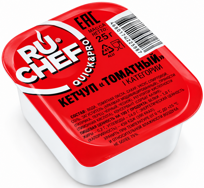 Соус «Кетчуп томатный» Ru Chef