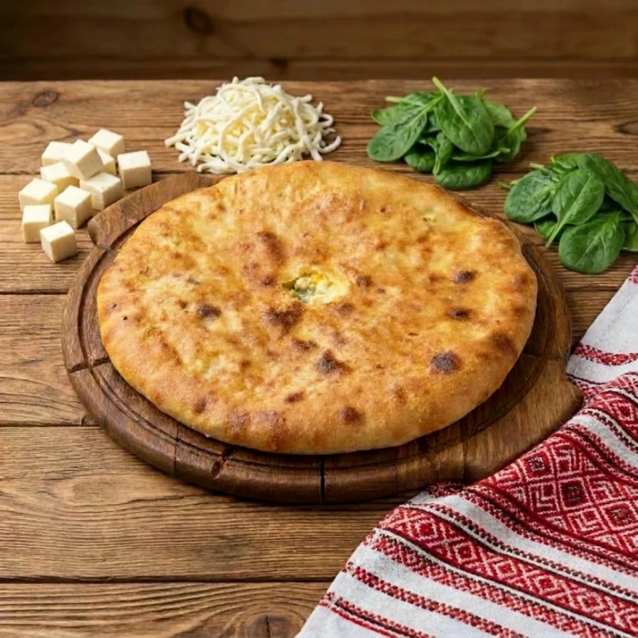 Шпинат и сыр