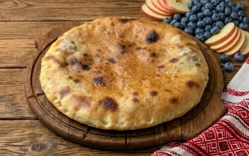 Черника  и яблоко