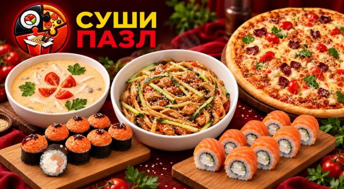Суши пазл Поставы