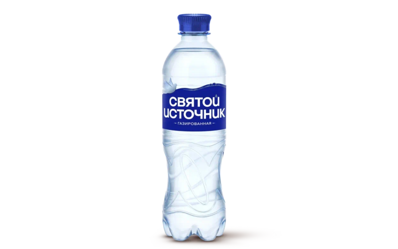 Вода «Святой источник» газированная