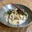 Домашняя паста Тальятелле с шампиньонами и курицей