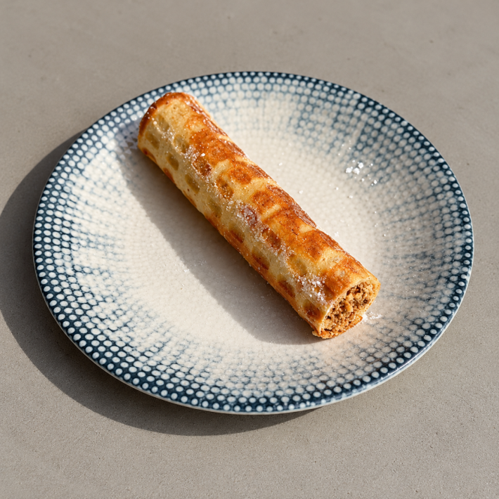 Трубочка со сгущёнкой