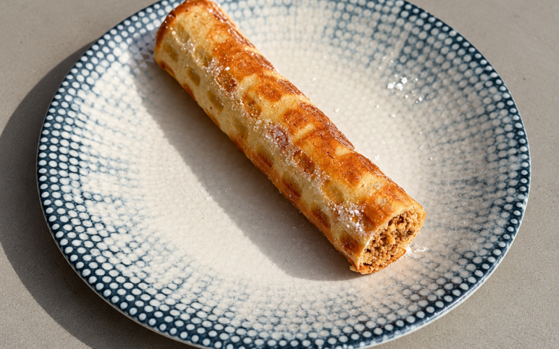 Трубочка со сгущёнкой