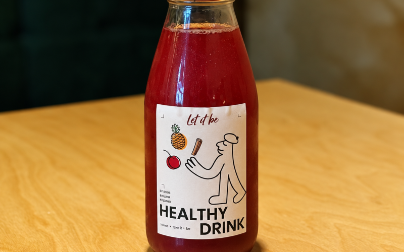 Напиток Healthy «Let it be» ананас-вишня-корица