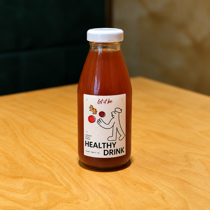 Напиток Healthy «Let it be» гранат-апельсин-имбирь